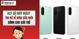Samsung Galaxy A27 có mấy màu