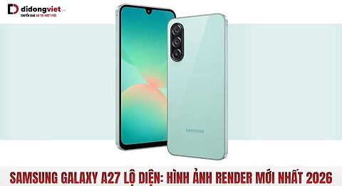 Samsung Galaxy A27 lộ diện
