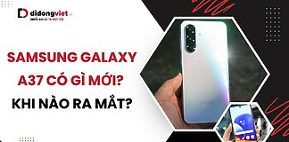 Samsung Galaxy A37 có gì mới