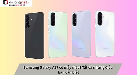 Samsung Galaxy A37 có mấy màu