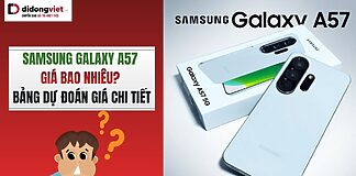 Samsung Galaxy A57 giá bao nhiêu