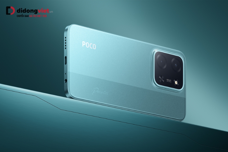 Xiaomi POCO C85 5G có mấy màu? 3 phiên bản màu đẹp nhất 2025 2 Màu xanh Xiaomi POCO C85 5G hợp với giới trẻ Gen Z
