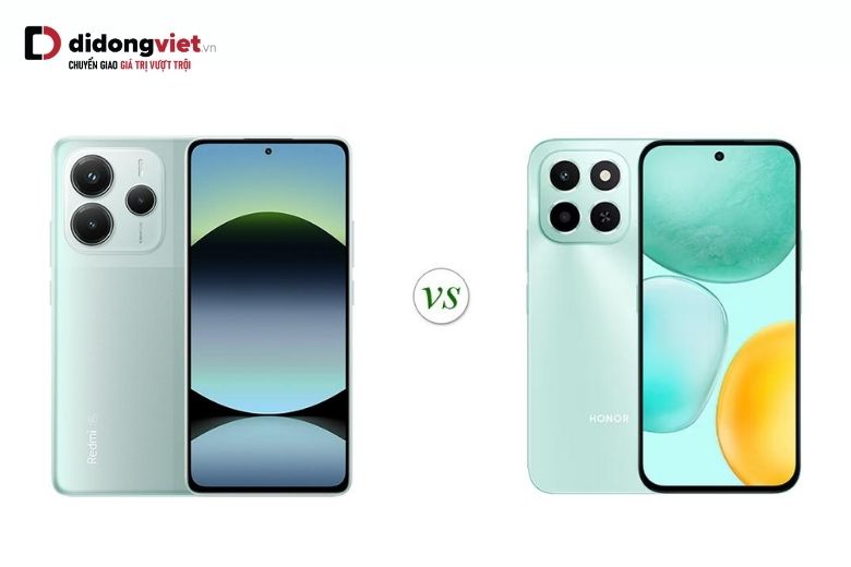 HONOR X9d 5G giá bao nhiêu? Giá HONOR X9d 5G mới nhất 2025 4 So sánh HONOR X9d 5G với Redmi Note 14