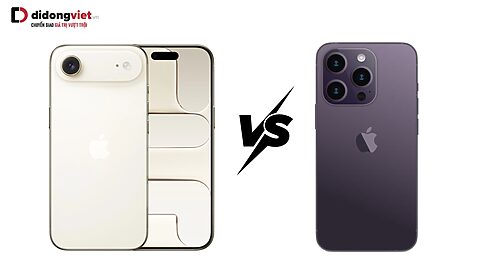 So sánh iPhone Air và iPhone 14 Pro