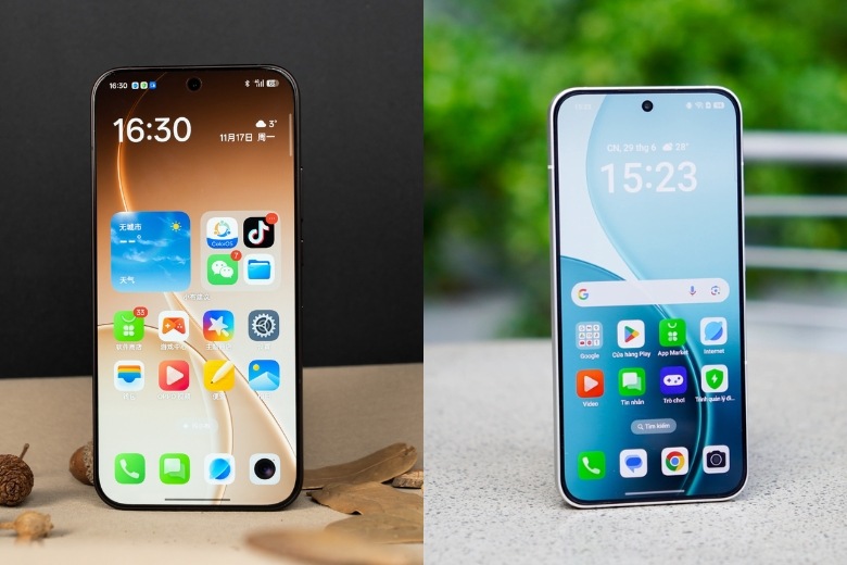 So sánh OPPO Reno15 5G vs OPPO Reno14 5G: Nâng cấp gì đáng tiền? 2 So sánh OPPO Reno15 vs OPPO Reno14 về màn hình AMOLED