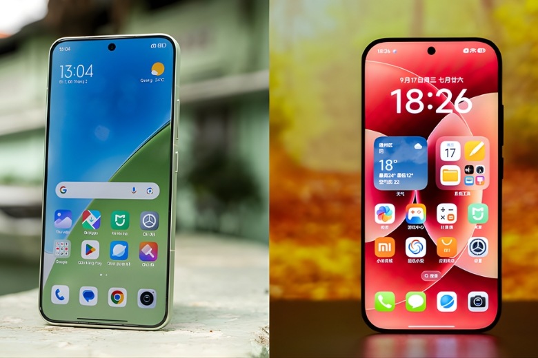 So sánh Xiaomi 17 và Xiaomi 15 màn hình AMOLED