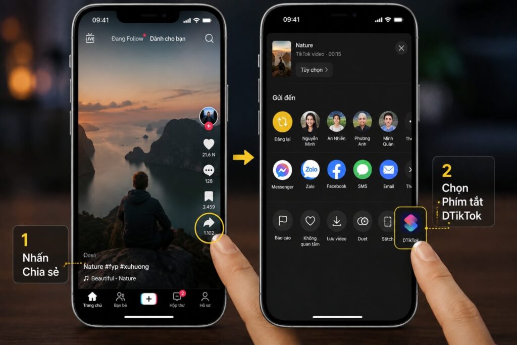 Cách tải video TikTok không logo trên iPhone: Đánh giá thực tế từ người dùng 5 tải video tiktok không logo cho iphone