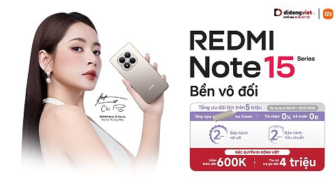 CHƯƠNG TRÌNH BẢO HÀNH PREMIUM DÀNH CHO REDMI Note 15 & REDMI Note 15 5G & REDMI Note 15 Pro 4G
