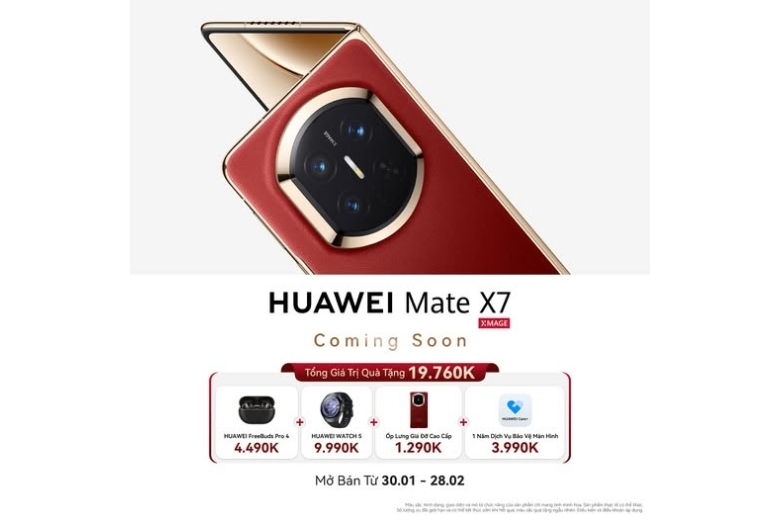 HUAWEI Mate X7 khi nào ra mắt chính thức tại Việt Nam