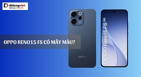 OPPO Reno15 FS có mấy màu? Màu nào đẹp nhất?