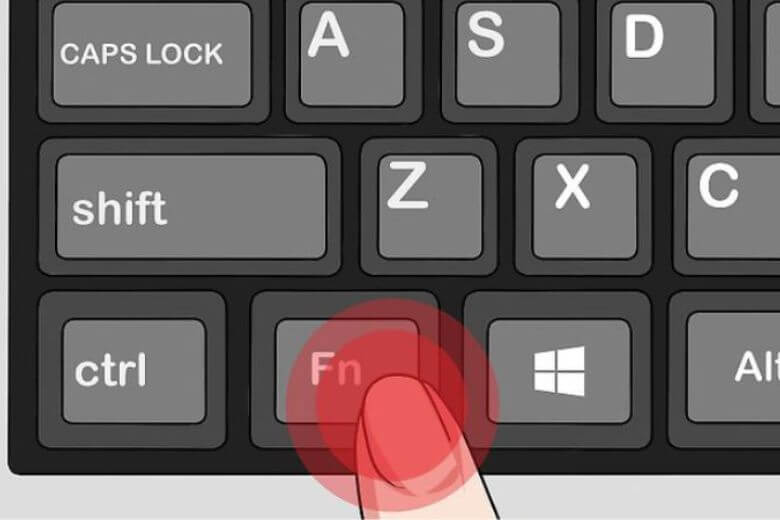 Bật/tắt Fn Lock bằng tổ hợp Fn + Esc.