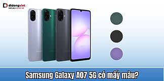 Samsung Galaxy A07 5G có mấy màu? Nên chọn màu nào?