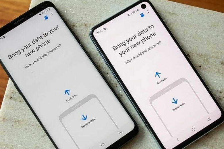 Smart Switch - chuyển toàn bộ dữ liệu, máy mới giống y máy cũ.