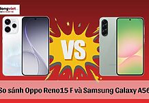 So sánh Oppo Reno15 F và Samsung Galaxy A56: Nên chọn máy nào?