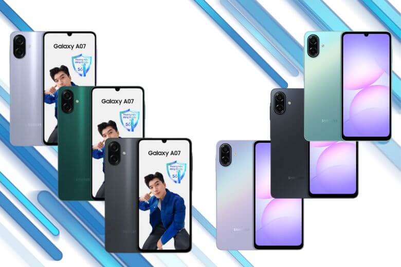 So sánh Samsung Galaxy A07 và A07 5G- Nên mua phiên bản nào? 12 Samsung Galaxy A07 cho nhu cầu cơ bản, A07 5G tốt hơn cho đầu tư dài hạn.