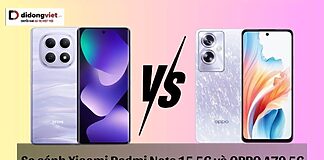 So sánh Xiaomi Redmi Note 15 5G và OPPO A79 5G: Nên chọn máy nào?