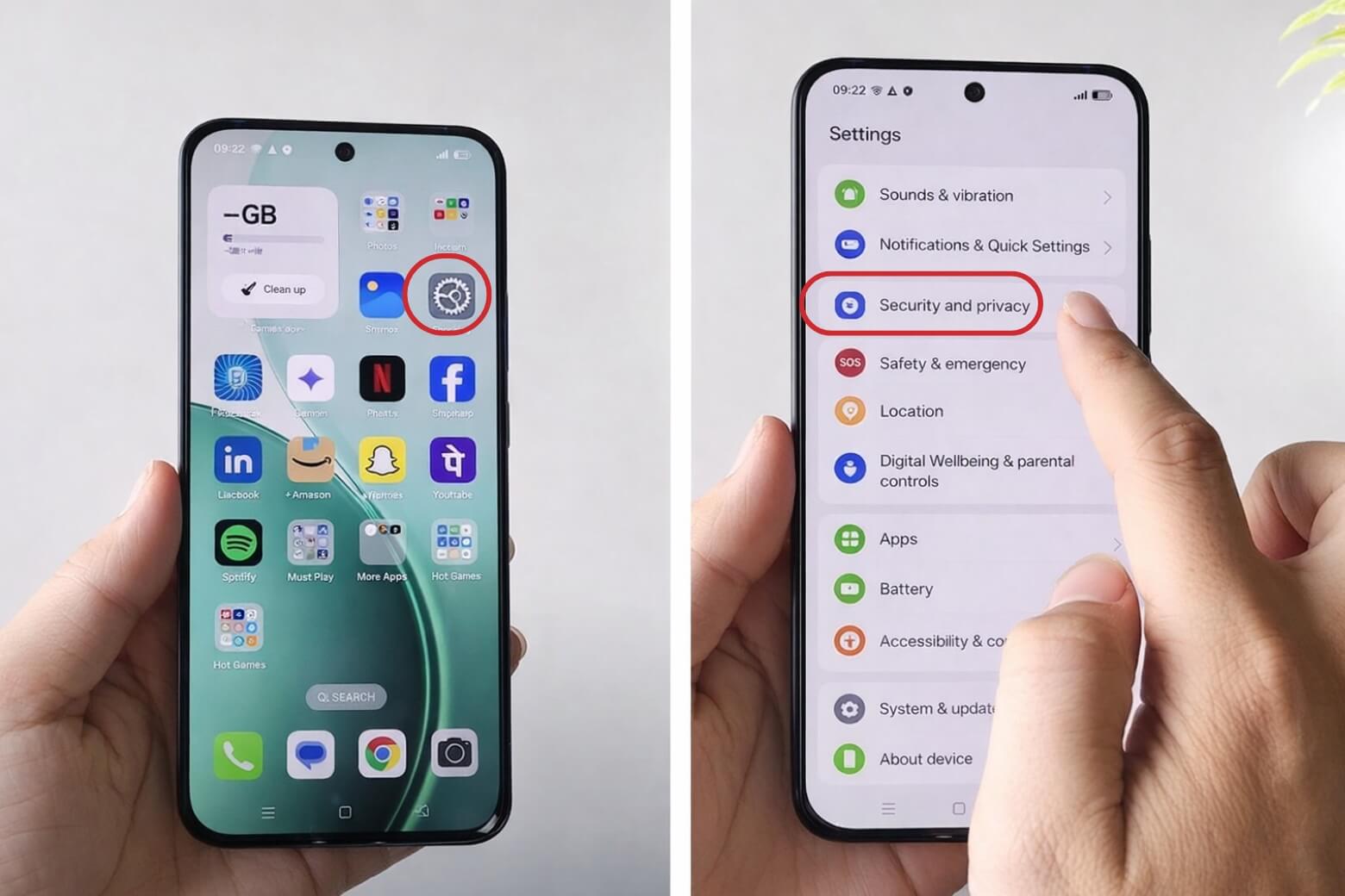 Cách ẩn ứng dụng trên OPPO (2026): Bảo mật tuyệt đối trên ColorOS mới 9 Truy cập Cài đặt > Quyền riêng tư