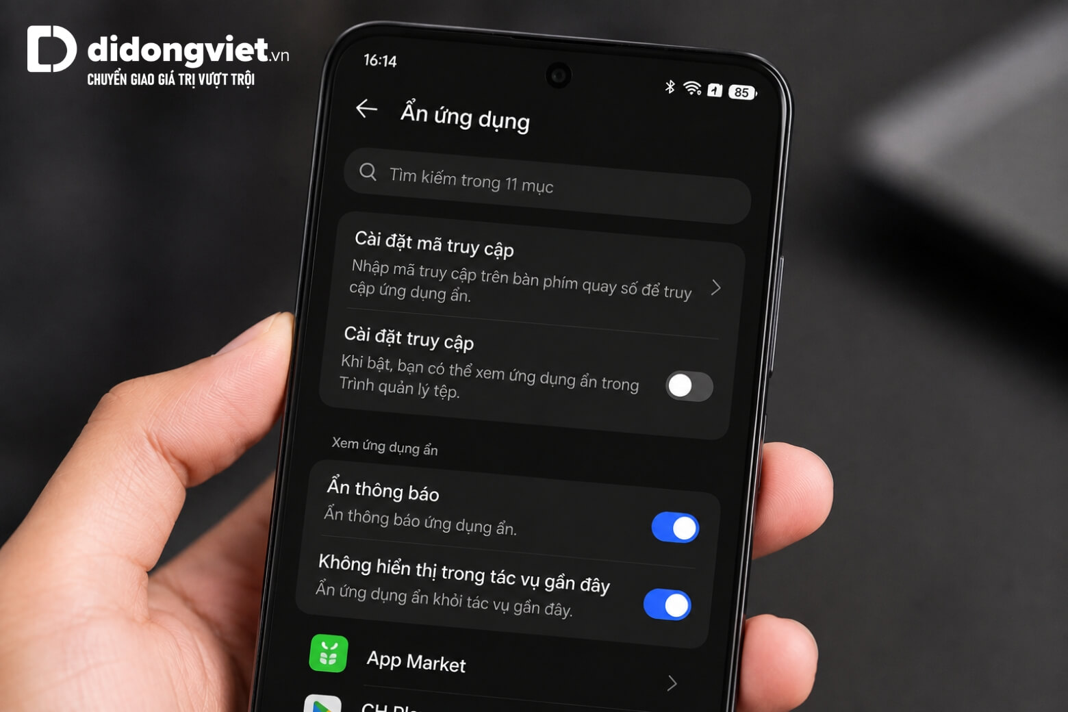Cách ẩn ứng dụng trên OPPO chi tiết qua từng phiên bản ColorOS 9 cách ẩn ứng dụng trên OPPO kèm ẩn thông báo, đa nhiệm