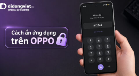 cách ẩn ứng dụng trên OPPO