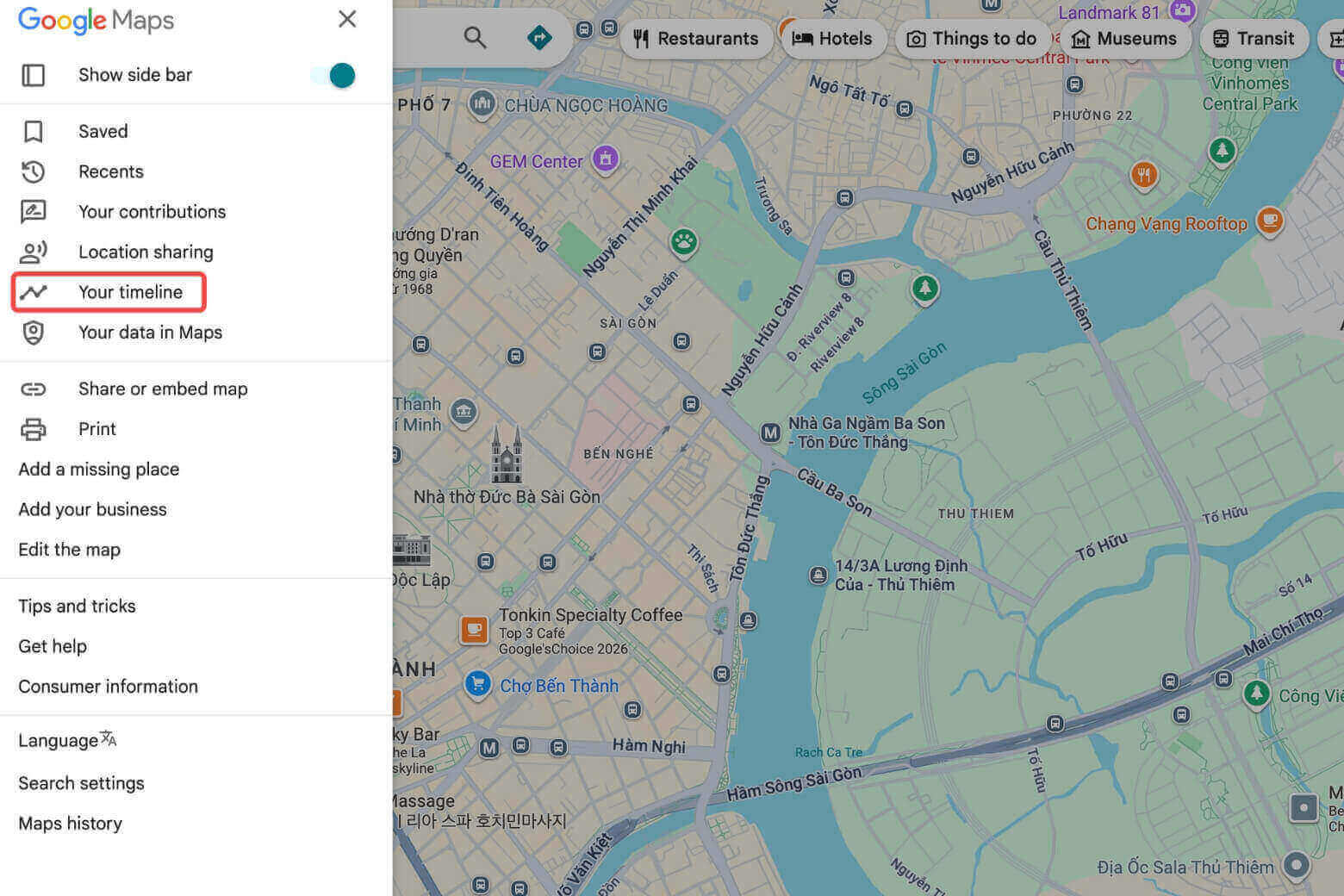 Cách định vị điện thoại OPPO nhanh nhất 2026: Tắt nguồn vẫn tìm được 21 Chọn Your Timeline để xem lại các vị trí cuối cùng mà điện thoại được ghi nhận