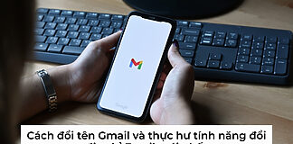 Cách đổi tên Gmail