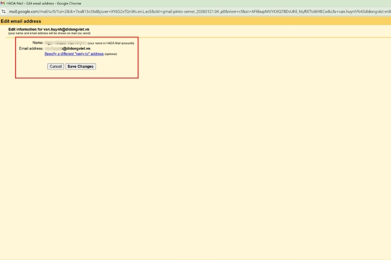 Cách đổi tên Gmail và thực hư tính năng đổi địa chỉ Email mới nhất 14 Cách đổi tên Gmail trên máy tính