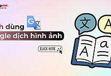 Cách dùng Google Dịch hình ảnh trên điện thoại: Dịch menu, tài liệu cực nhanh
