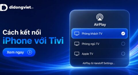 Cách kết nối iPhone với Tivi: Hướng dẫn AirPlay, cáp HDMI và mẹo bảo mật Cách kết nối iPhone với Tivi