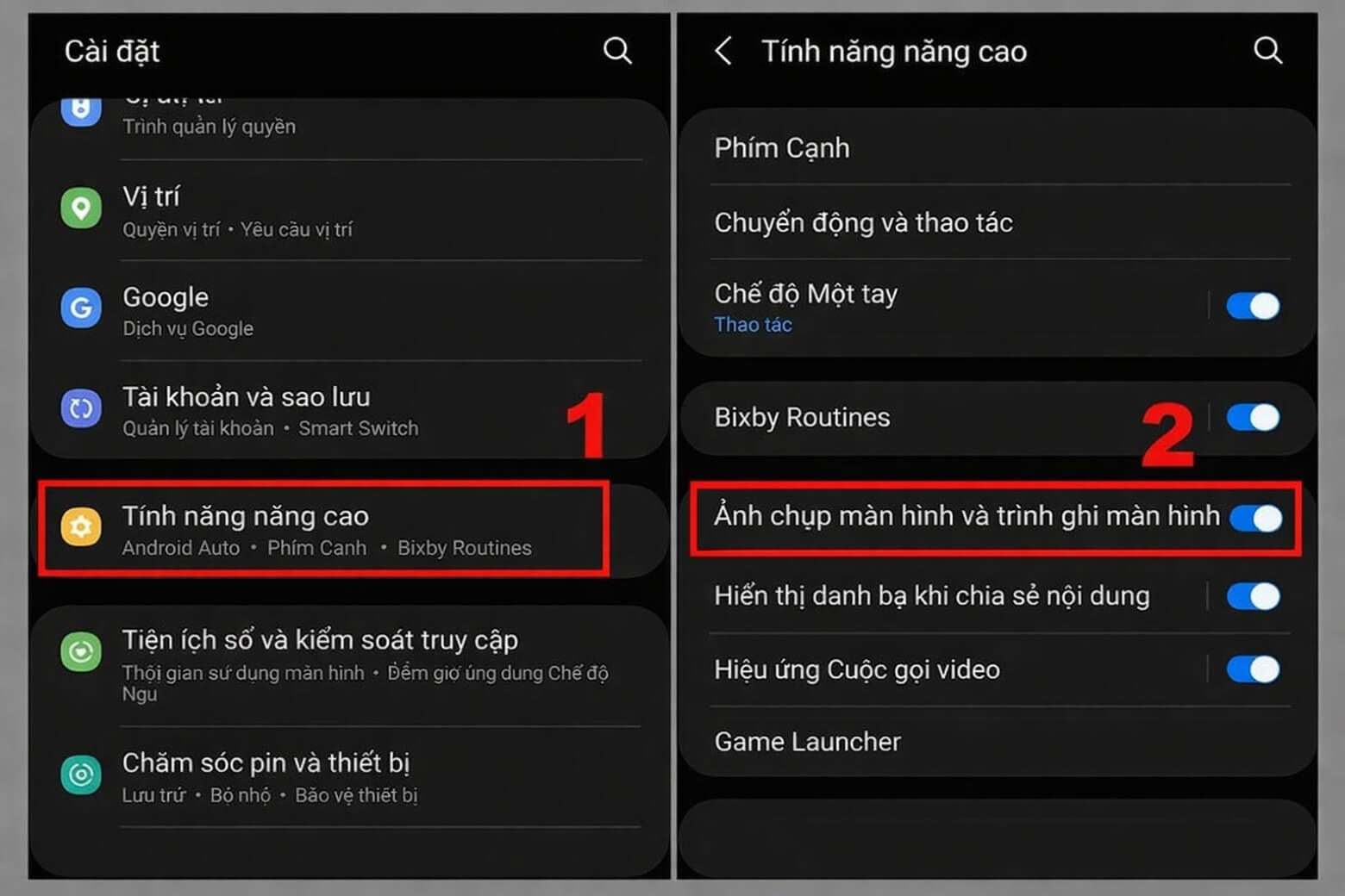 Cài đặt chất lượng video và âm thanh trong phần cài đặt của điện thoại