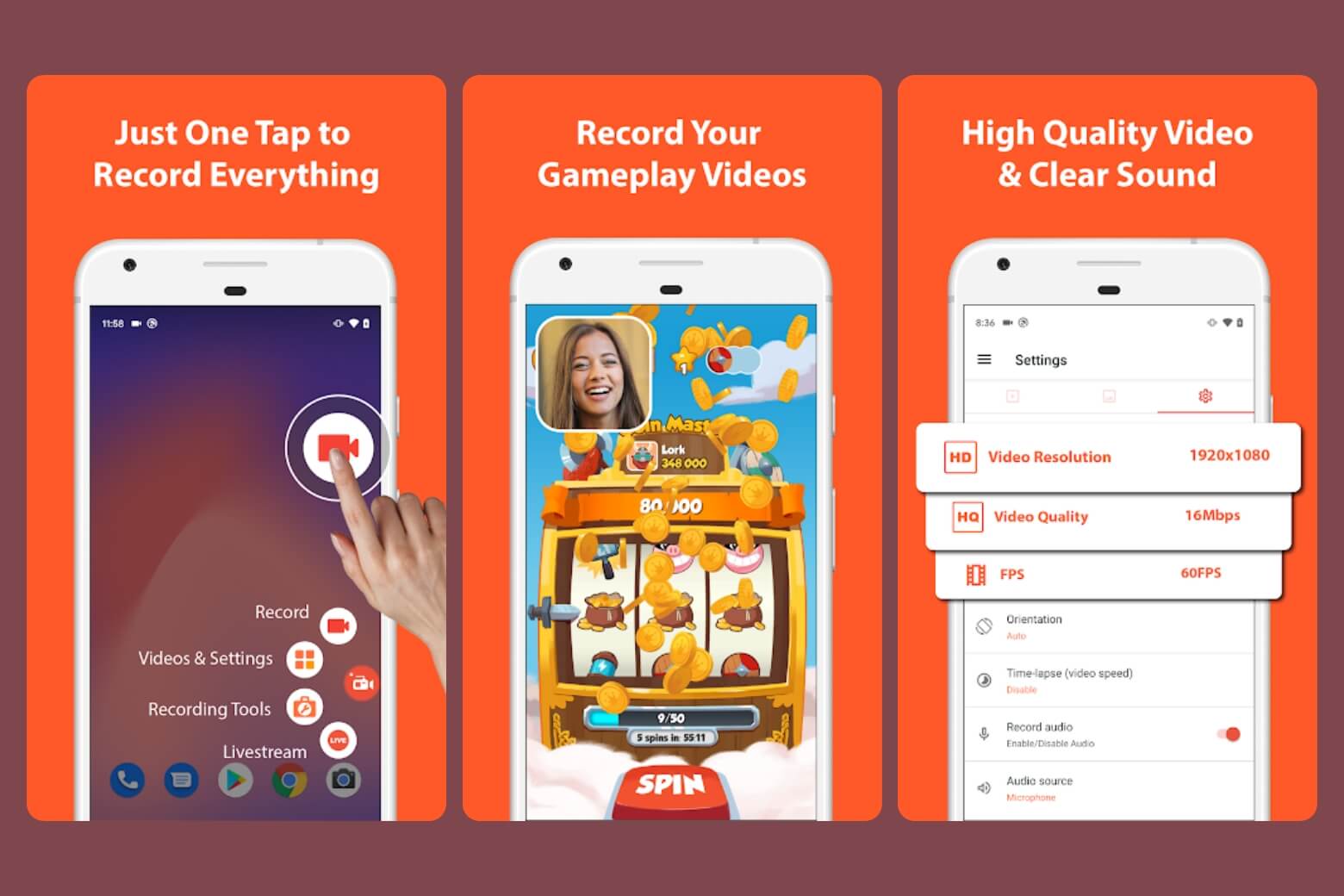 AZ Screen Recorder có độ tương thích cao với nhiều dòng máy