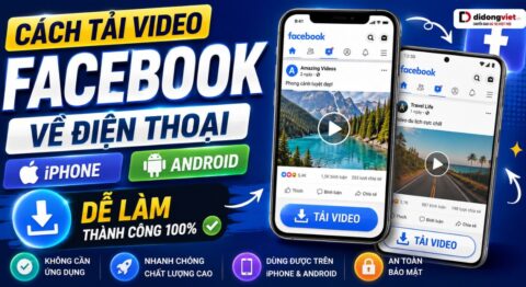 cách tải video facebook về điện thoại