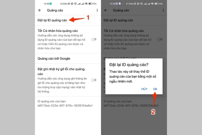 Cách tắt quảng cáo trên điện thoại Realme triệt để 100% (Mới 2026) 22 Cách xóa mã ID quảng cáo Google trên realme