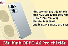 cấu hình OPPO A6 Pro chi tiết