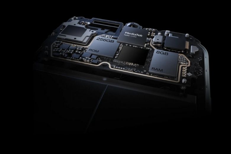 cấu hình OPPO A6 Pro trang bị chipset Helio G100 từ Mediatek