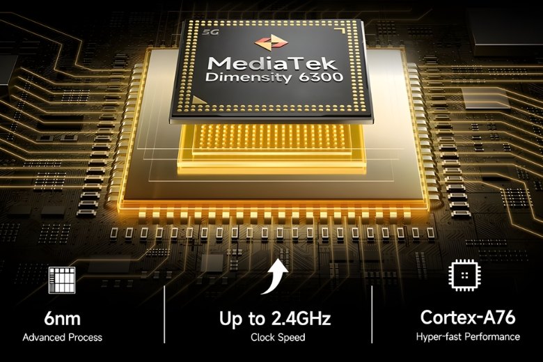 Cấu hình OPPO A6s 5G chip Dimensity 6300 ổn định