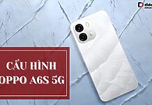 Cấu hình OPPO A6s 5G