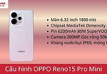 cấu hình OPPO Reno15 Pro Mini