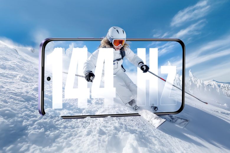 Màn hình LCD 144Hz độ sáng 1200 nits siêu mượt