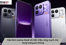 Cấu hình realme Neo8 chi tiết: Hiệu năng mạnh mẽ, dung lượng pin khủng Cấu hình realme Neo8