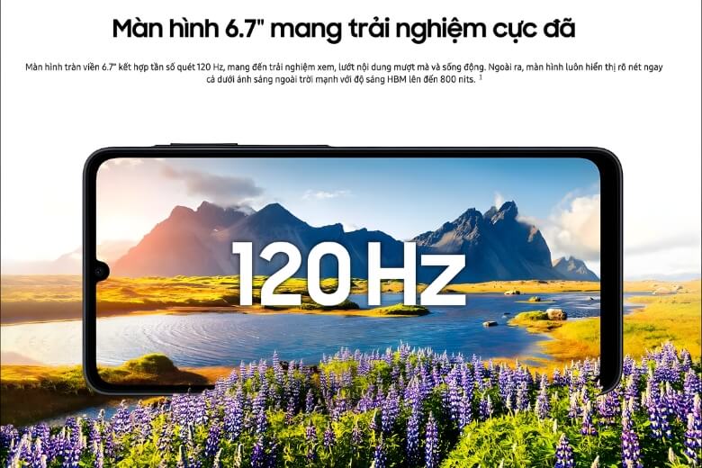 Cấu hình Samsung Galaxy A07 5G màn hình PLS LCD
