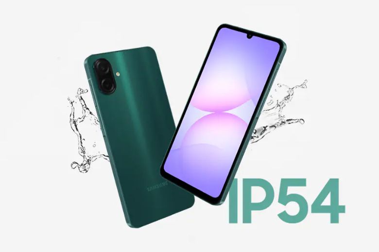 Cấu hình Samsung Galaxy A07: Thông số kỹ thuật chi tiết nhất 8 Thiết kế mỏng nhẹ với khả năng chống nước IP54