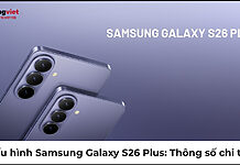 Cấu hình Samsung Galaxy S26 Plus