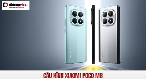 Cấu hình Xiaomi POCO M8