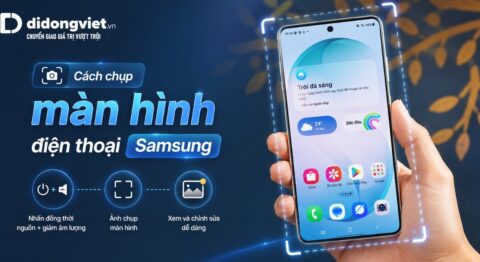 cách chụp màn hình đt samsung