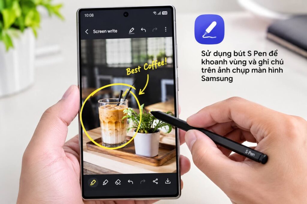 Cách chụp màn hình điện thoại Samsung: Hướng dẫn chuẩn cho mọi thế hệ Galaxy 6 cách chụp màn hình đt samsung