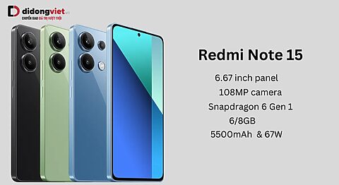 Có nên mua Redmi Note 15? Ai nên mua và giá bao nhiêu? Có nên mua Redmi Note 15