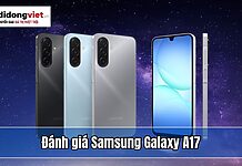 Đánh giá Samsung Galaxy A17 mỏng 7.5mm: Chip 2.2GHz mượt mà, pin trâu 5000mAh Đánh giá Samsung Galaxy A17 mỏng 7.5mm: Chip 2.2GHz mượt mà, pin trâu 5000mAh