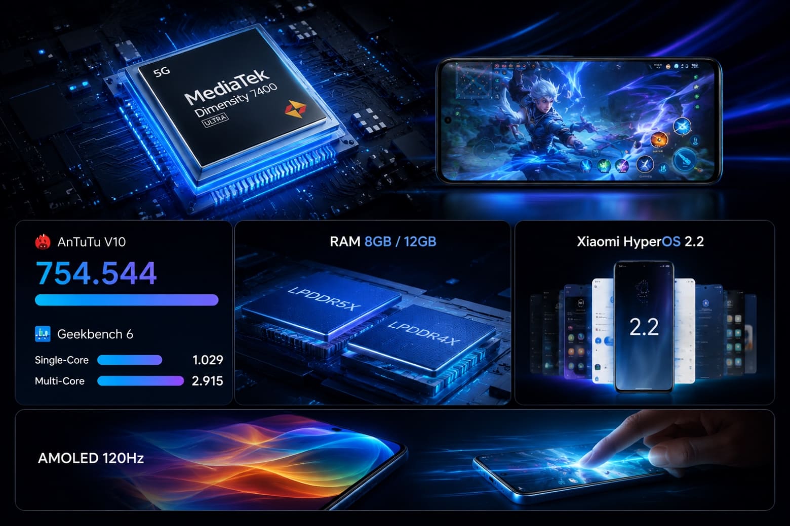Đánh giá hiệu năng Redmi Note 15 Pro: Thực tế trải nghiệm so với điểm số Benchmark 5 Khung điểm chuẩn và sức mạnh xử lý đa nhân