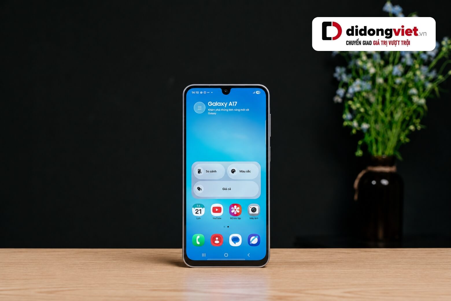 Đánh giá Samsung Galaxy A17 màn hình AMOLED