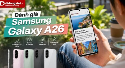Đánh giá Samsung Galaxy A26: Có đáng mua trong tầm giá? Đánh giá Samsung Galaxy A26